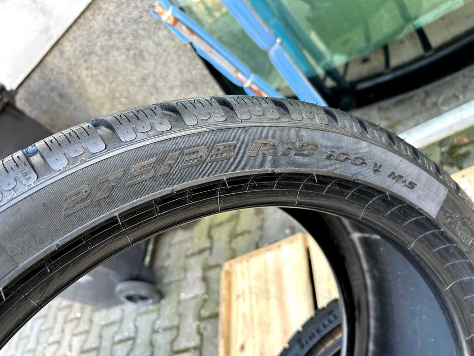 4x 245/40R19 + 275/35R19 Pirelli PZero Winter DEMO 2024r RunFlat *