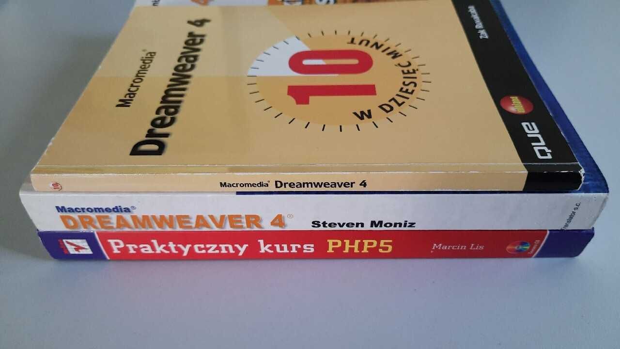 Macromedia Dreamweaver 4 + Praktyczny kurs PHP 5