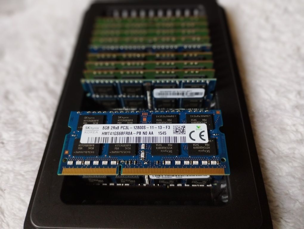 Фирменная память для ноутбука SoDimm DDR3-1600 8Gb SK Hynix, Samsung