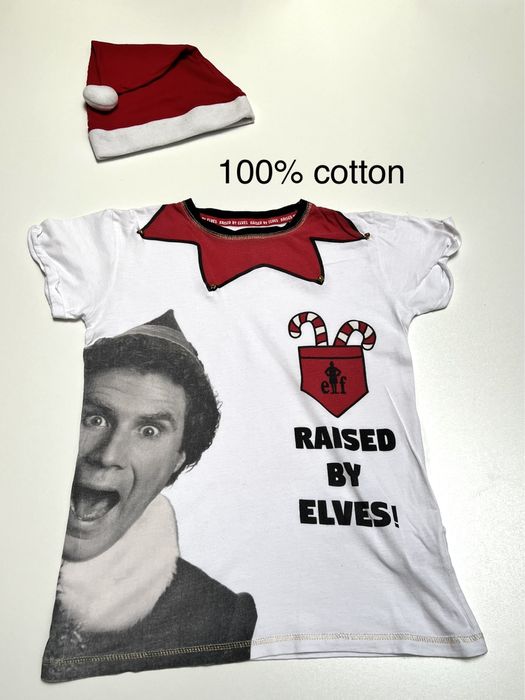 Koszulka motyw swiateczny, elf, rozmiar xs