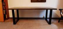 Stół do salonu, jadalni z drzewa mango 200x90