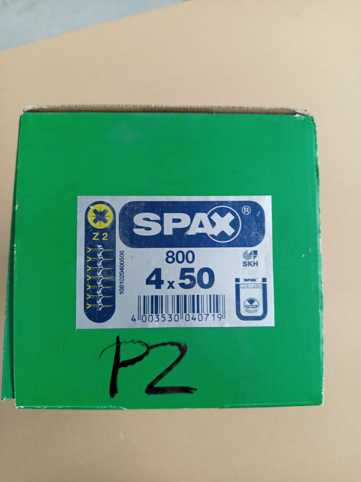 sprzedam uniwersalne wkręty do drewna 4x50 SPAX na taśmie