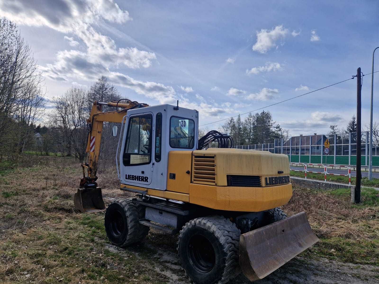 Koparka kołowa Liebherr 312 A 14 t
