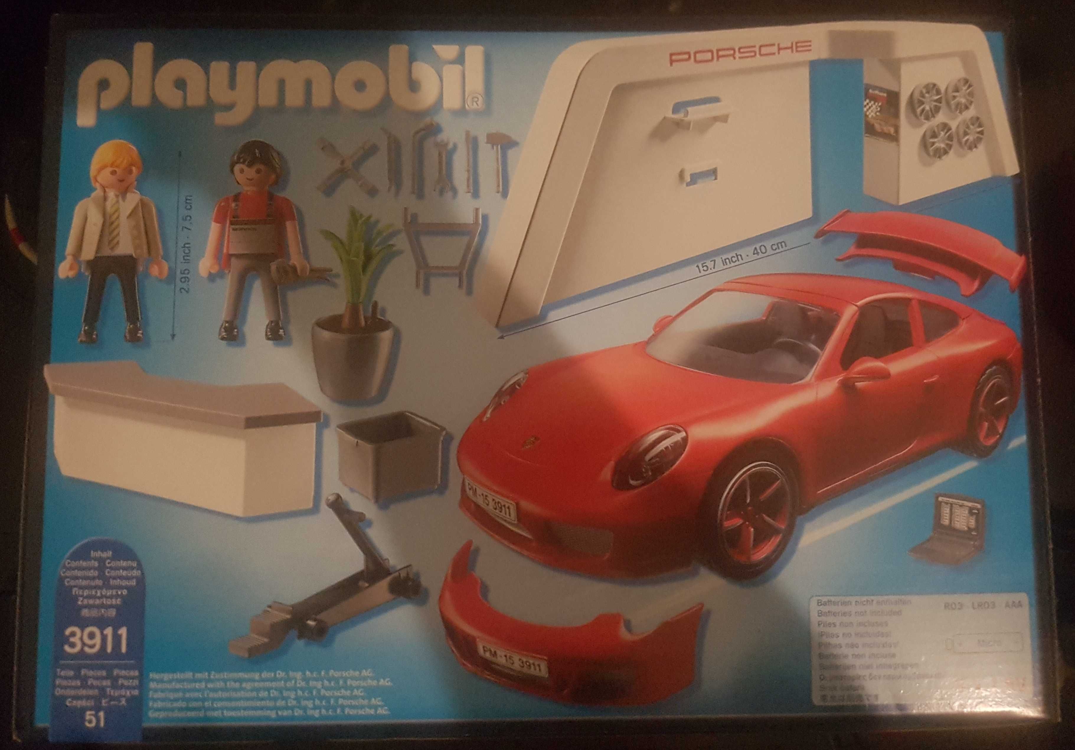Playmobil Nº 3911 - Porsche 911 Carrera S Selado