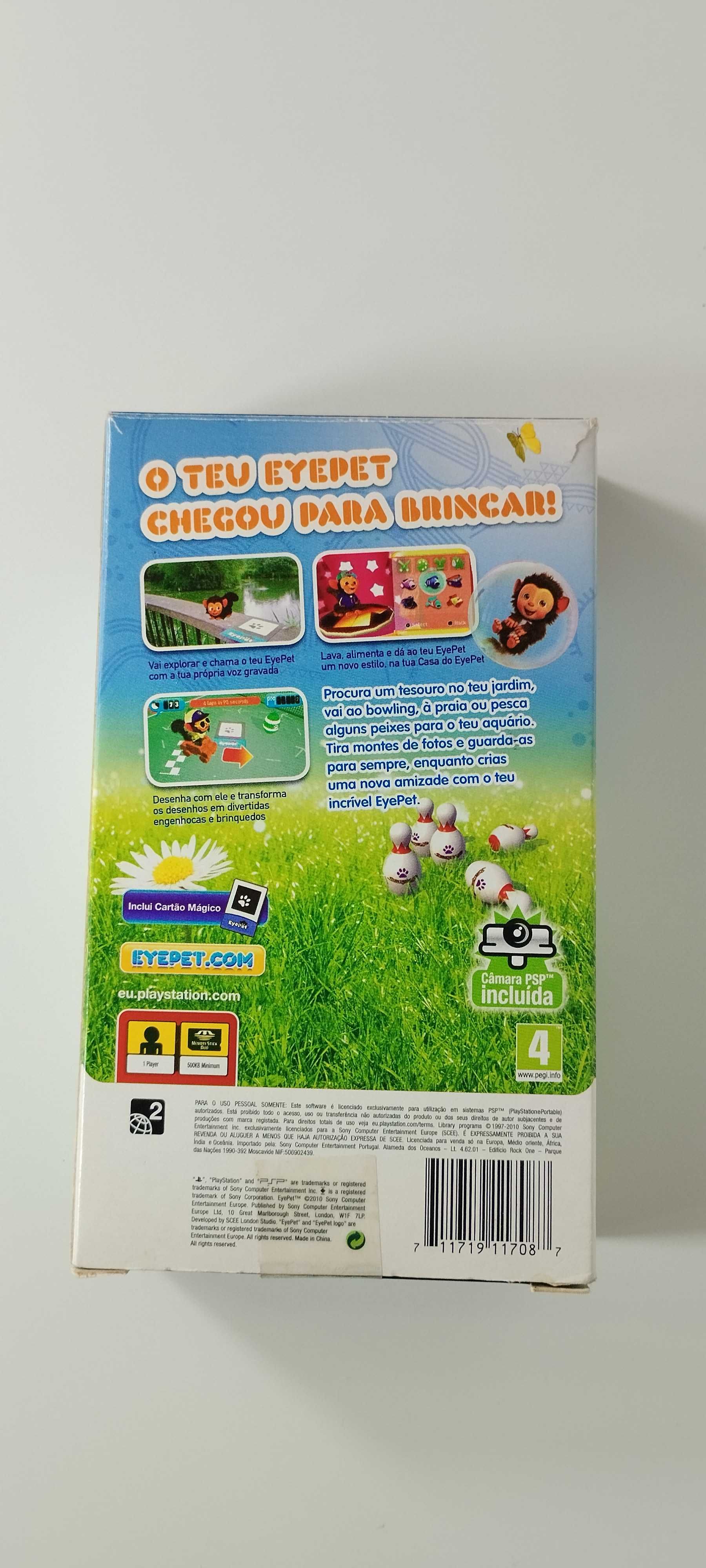 Camera PSP-450 + jogo EyePet