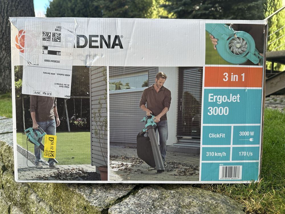 Gardena Dmuchawa Odkurzacz ErgoJet 3000