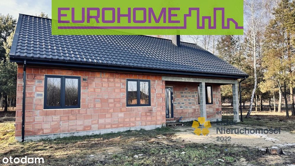 Parterowy dom w Czajkowej | 90 m2 | Otoczenie lasu