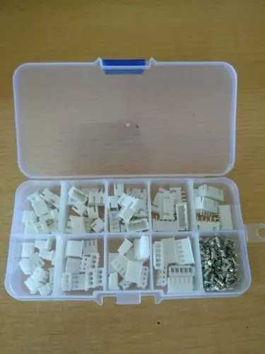 230 шт. 40 комплектов / Набор Разъемов XH2.54 2pin 3pin 4pin 5pin