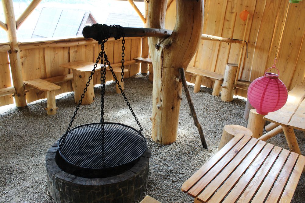 Góry dzieci atrakcje jacuzzi balia sauna grill domek plac zabaw basen