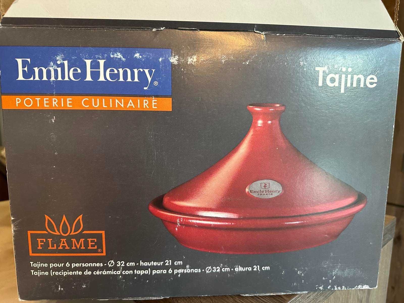 Таджин Emile Henry Flame ceramic 32 см Червоний (345632)