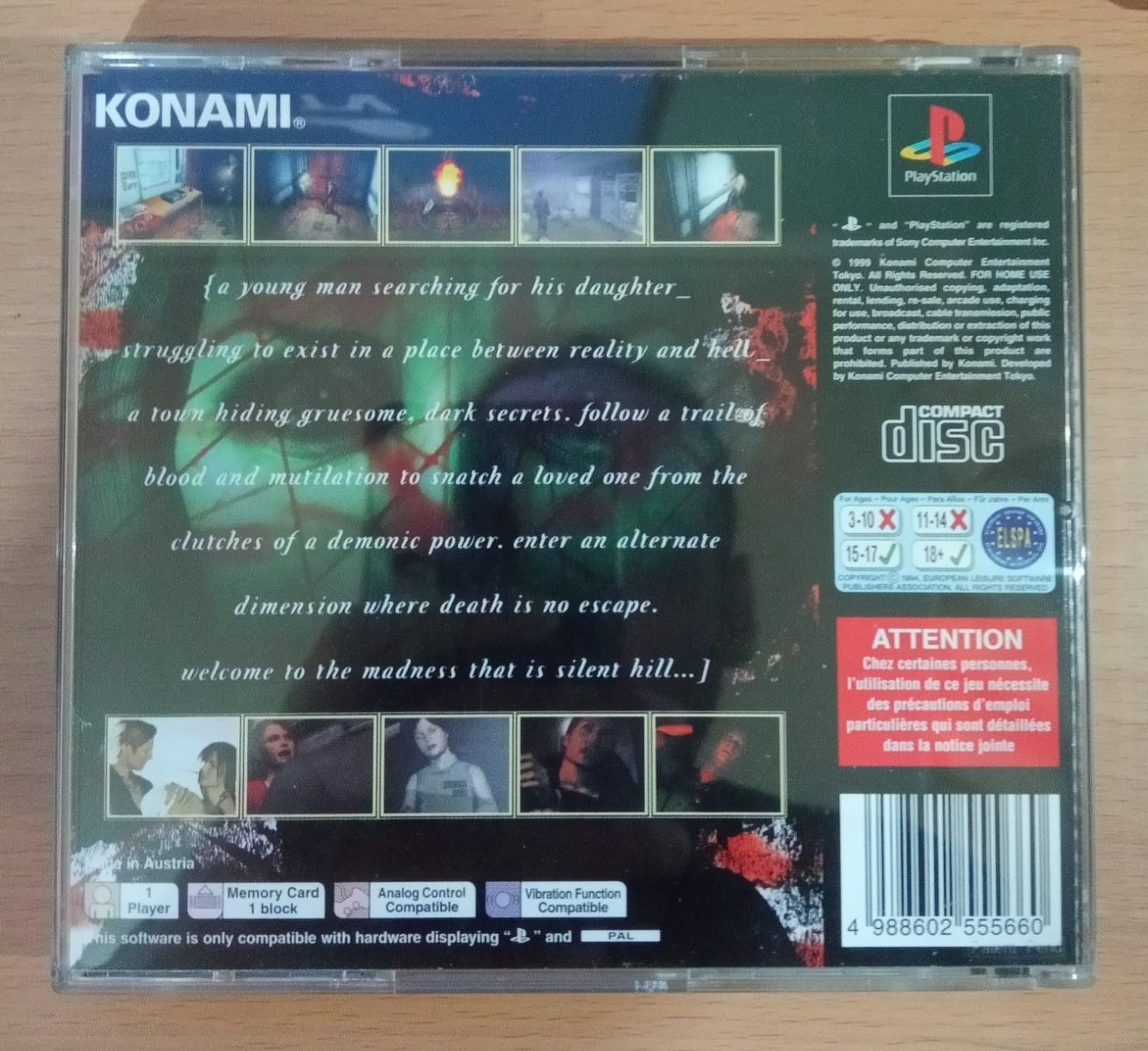 Silent Hill Collection Playstation