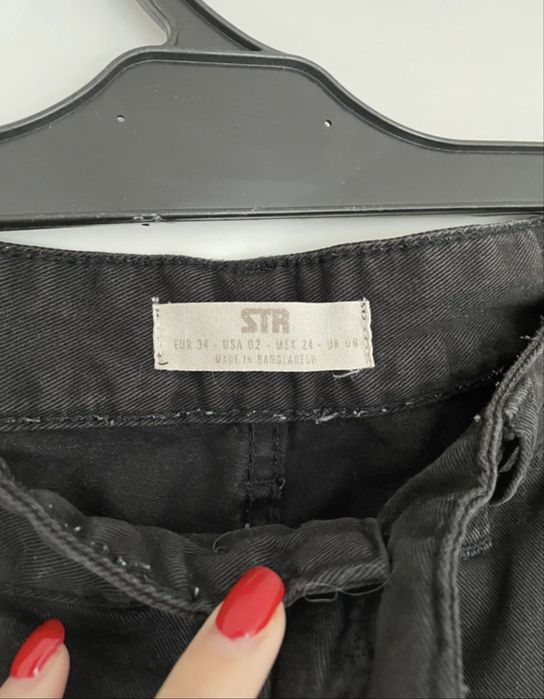 Modne Spodnie Cargo Stradivarius dla dziewczynki, rozmiar XS