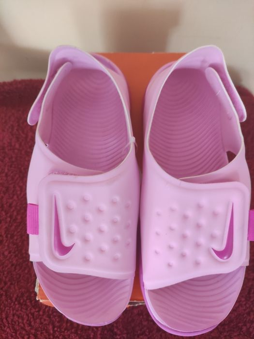 Nowe,Sandały NIKE Sunray Adjust 5 Pink/Laser Fuch, rozmiar 33.5