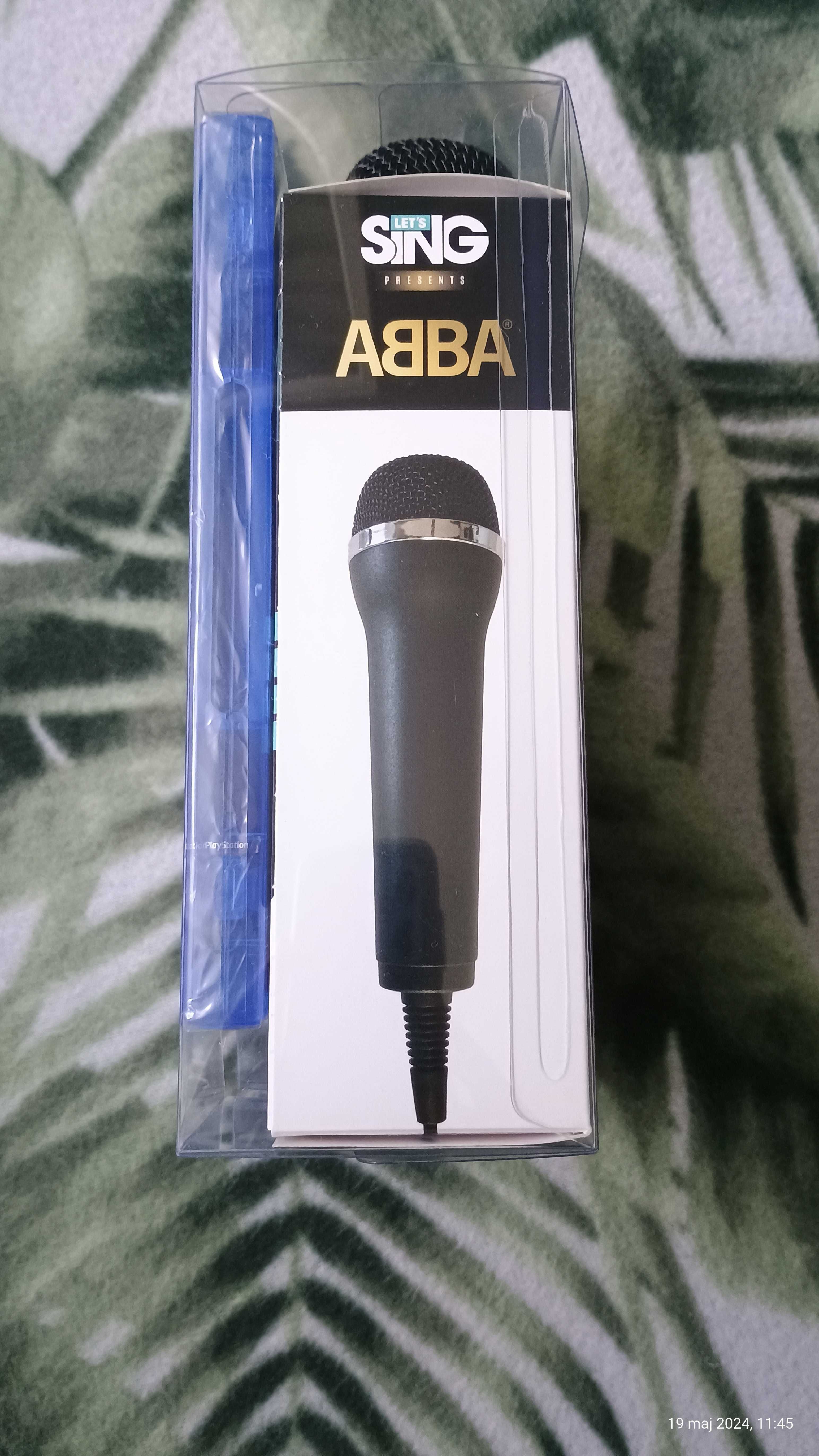 Abba karaoke PS4 + mikrofony, nowa