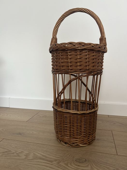 Kosz na parasolki - wiklina