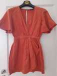 Kombinezon zara lniany XS