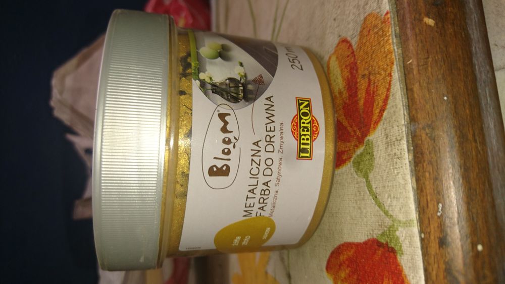 Metaliczna farba do drewna 250ml