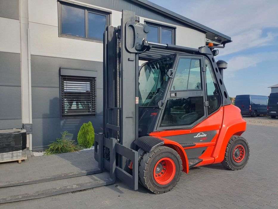 Wózek widłowy LINDE H80D-03 2020r KLIMA 4 sekcje H70 H100 H60 H80/600