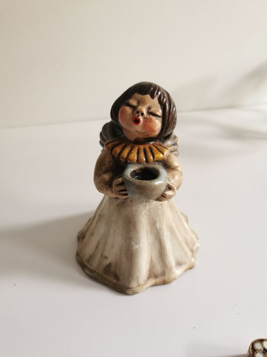 Anioł Thun Bonzen Angel. Antyk.