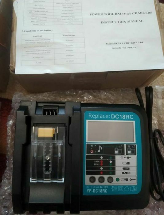 Зарядний пристрій для Makita 21v DC18RC 3.5A