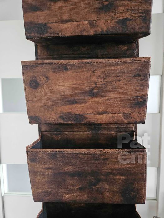 Wiszący organizer pudełka do powieszenia z 4 kieszeniami na drzwi