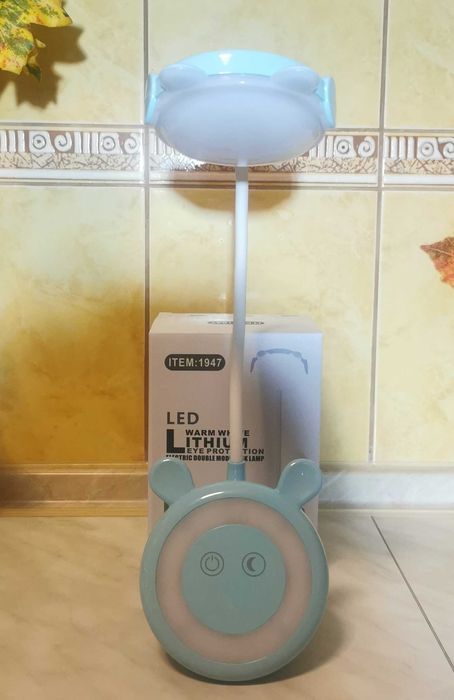 Лампа Настільна Акумуляторна з Нічником Winnboss 1947