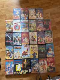 Vendo cassetes vhs de filmes da disney e outros