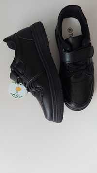Czarne buty adidasy sneakersy dla chłopca 35