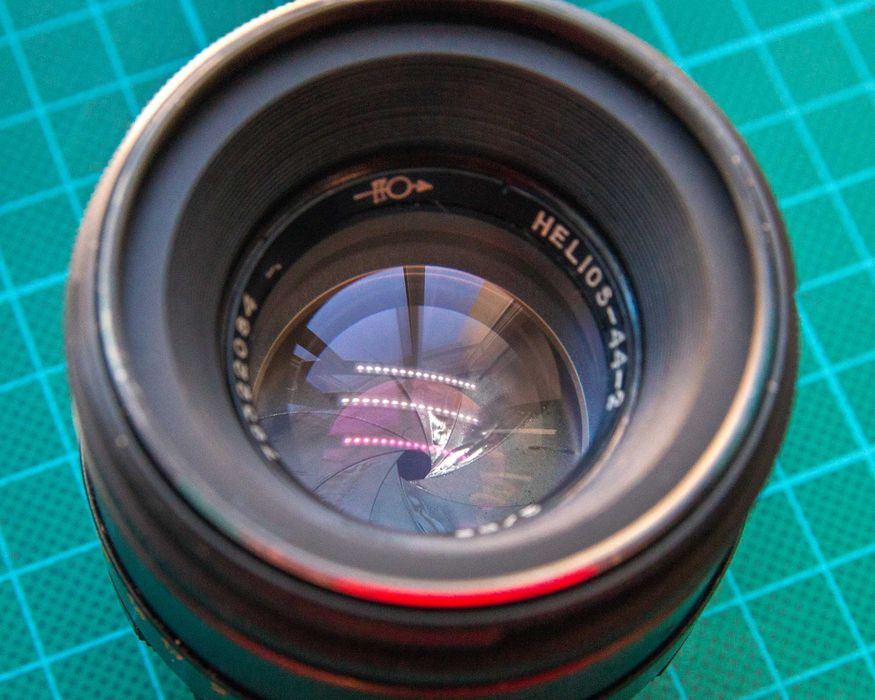Zenit-E com Helios 44-2 58mm f/2