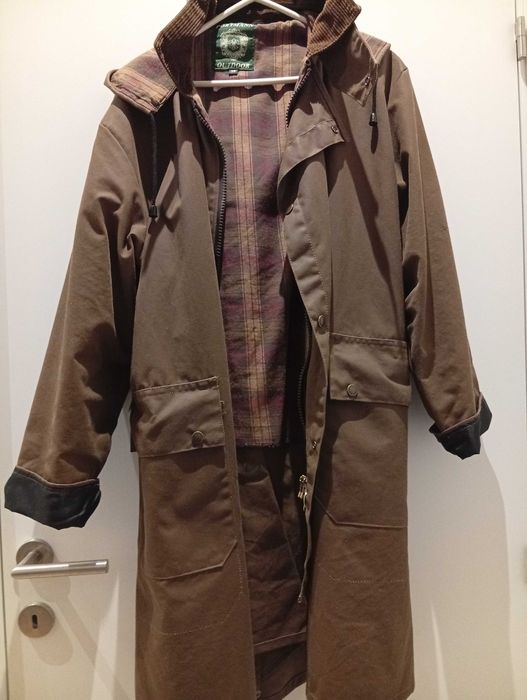 Parka encerada XS impermeável