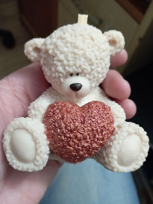 Świeca sojowa Misia Milenka