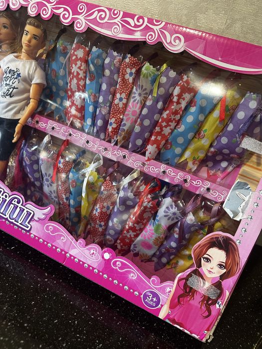 Набір ляльок подарунок дитині на Святого миколая, Сімʼя ляльок