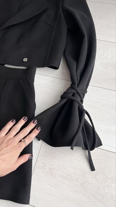 Теплый стильный костюм one luxe shop с юбкой