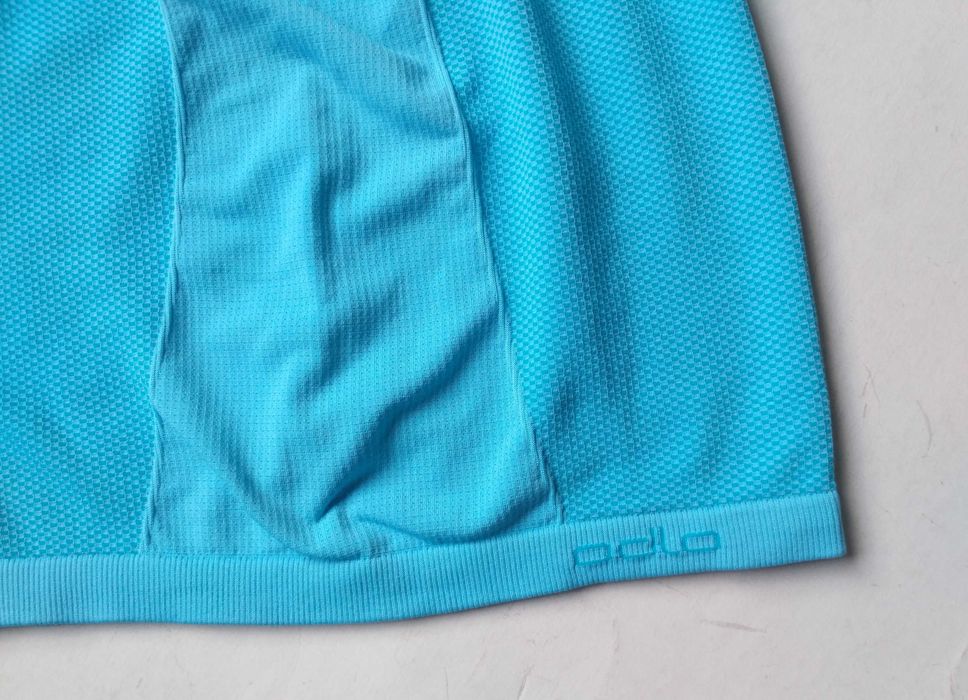 ТермоФутболка ODLO Evolution WARM Lady S blue Термобілизна дівчат