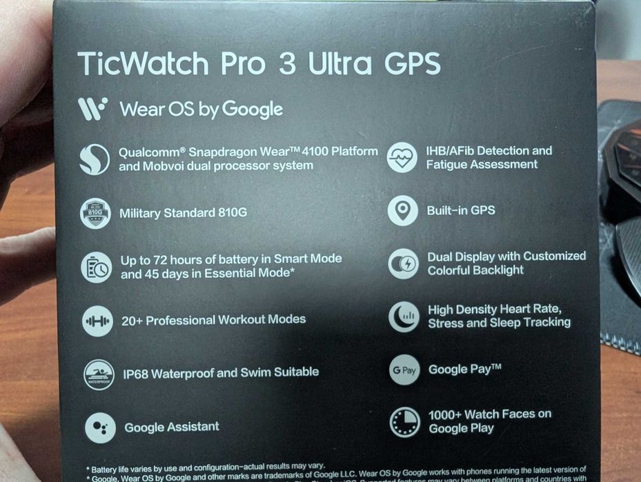 Продаю смарт годинник TicWatch Pro 3 Ultra GPS
