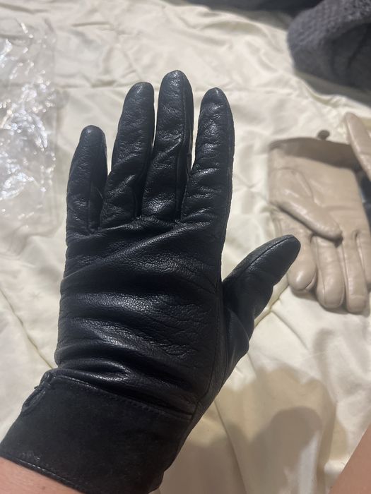 Перчатки з натуральної шкіри