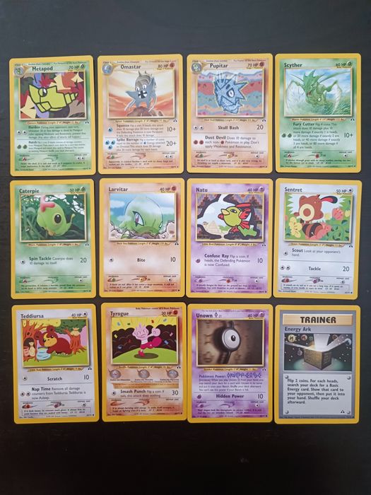 Cartas Pokémon neo