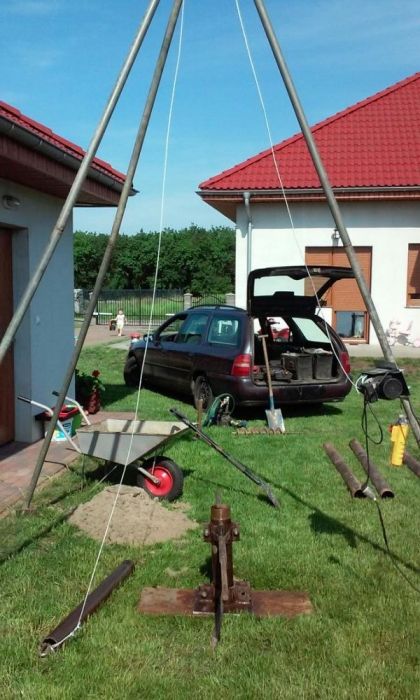 WIERCENIE STUDNI: Głębinowe, hydroforowe, abisynki!