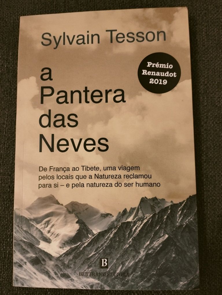 "A Pantera das Neves" Sylvain Tesson