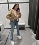 Джинси Zara split slim з розрізами внизу 36 розмір стан ідеал!