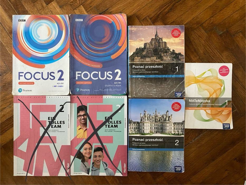 Podreczniki ksiazki do liceum i technikum