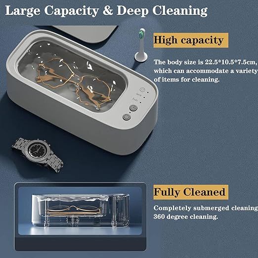 Elektroniczna myjka ultradźwiękowa do czyszczenia biżuterii vv