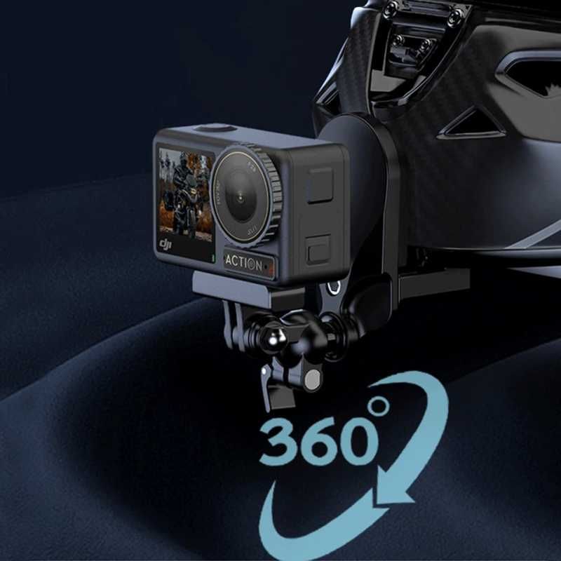 Кріплення на мото шолом міцне посилене на підборіддя для GoPro