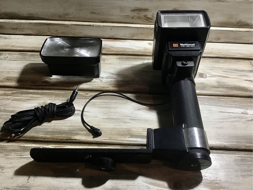 Flash National PE-381SG + Tele 135mm PP-TP13C