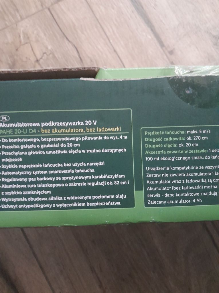 Akumulatorowa podkrzeszywarka
