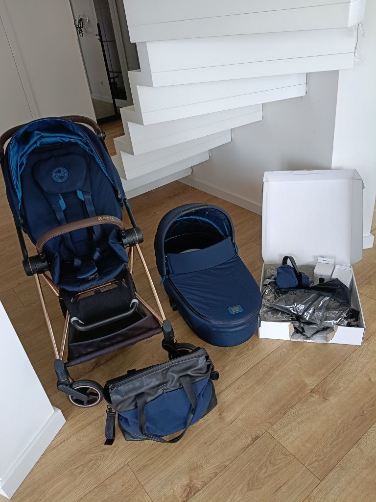 Cybex mios nautical blue dodatki