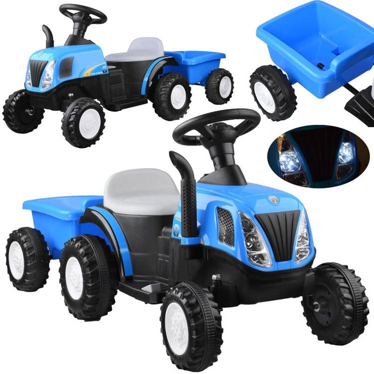 New Holland Traktor na akumulator elektryczny jeździk dla dzieci