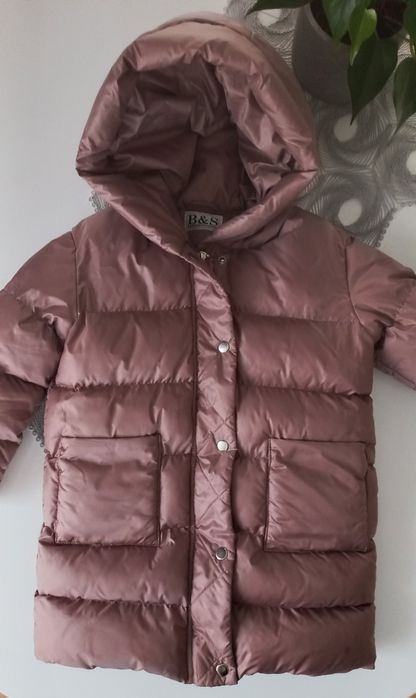 Пуховик зима дуже теплий на дівчинку/хлопчика р.116