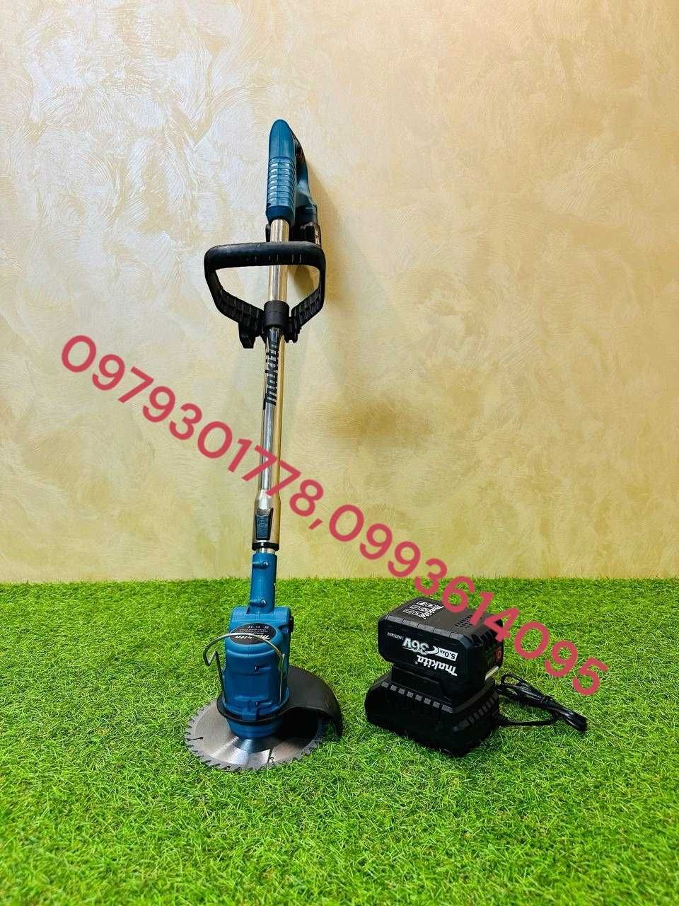 Аккумуляторная косилка Makita Триммер 36V/6A 2АКБ Кусторез для травы
