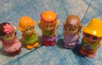 Figurki Little People 4 aniołki i podróżniczka